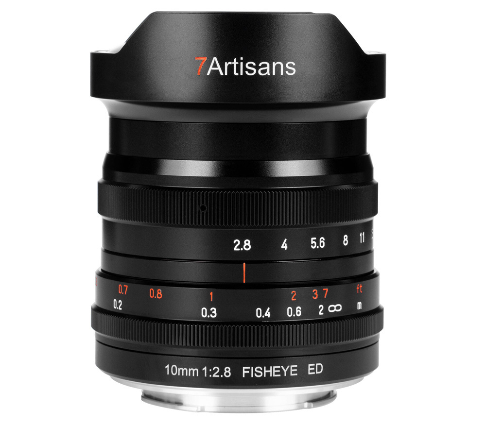 Объектив 7artisans 10mm f/2.8 Fisheye Canon RF