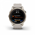 Умные часы Garmin Fenix 7S Pro Sapphire Solar Edition 42мм, 1.2&quot;, Wi-Fi, золотистый