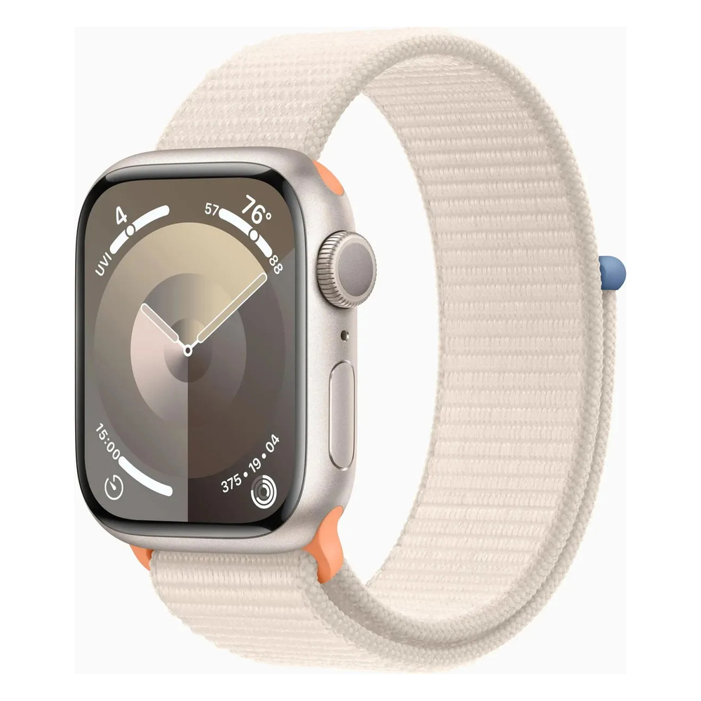 Смарт-часы Apple Watch Series 9 A2978 41 мм, Sport Loop, сияющая звезда