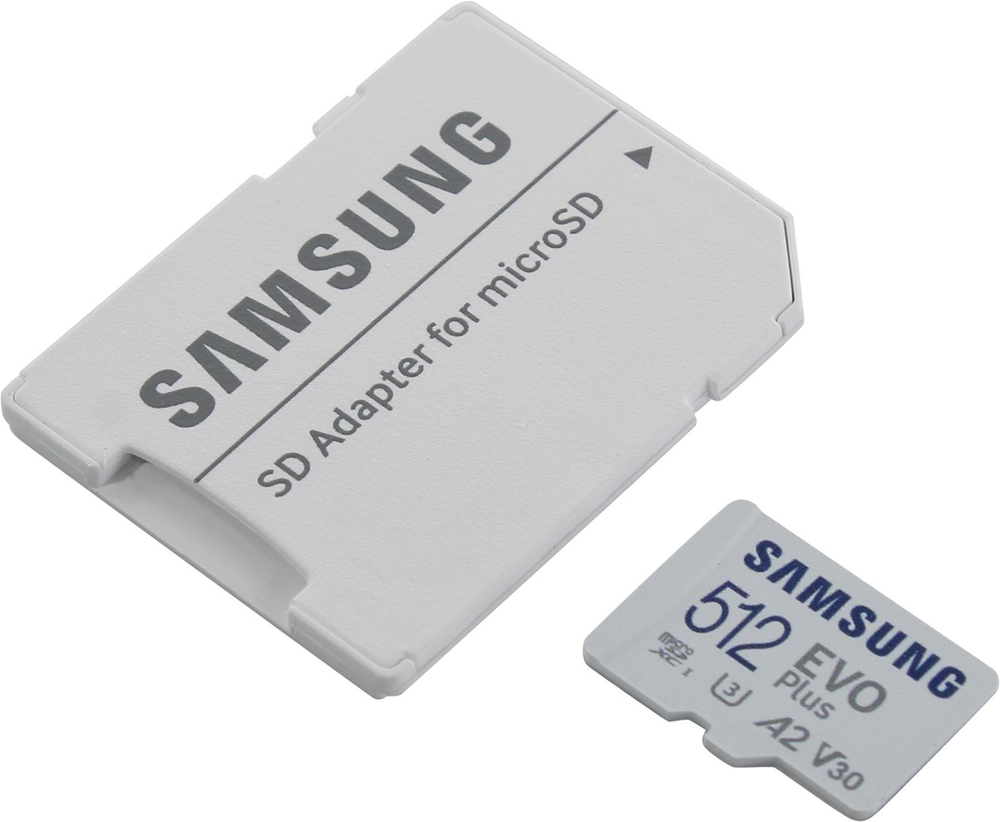 Карта памяти Samsung Micro SDXC Evo Plus 512Гб (MB-MC512SA/EU)