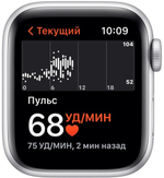 Смарт-часы Apple Watch SE GPS, 40mm Silver with Abyss Blue Sport Band