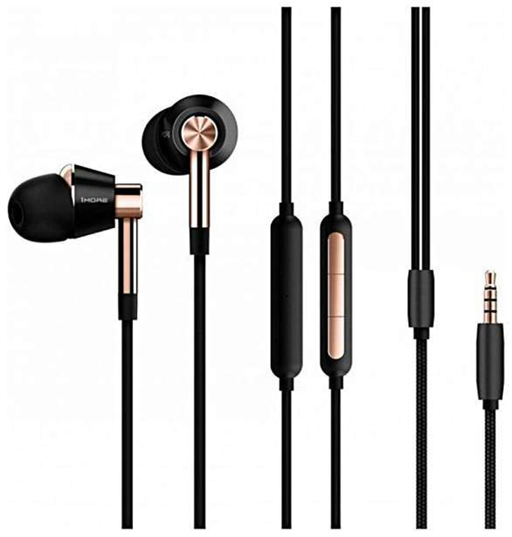 Наушники 1More Triple Driver Gold/Black