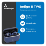 Беспроводные наушники Accesstyle Indigo II TWS Pink