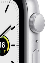 Смарт-часы Apple Watch SE GPS, 44mm Silver with Abyss Blue Sport Band