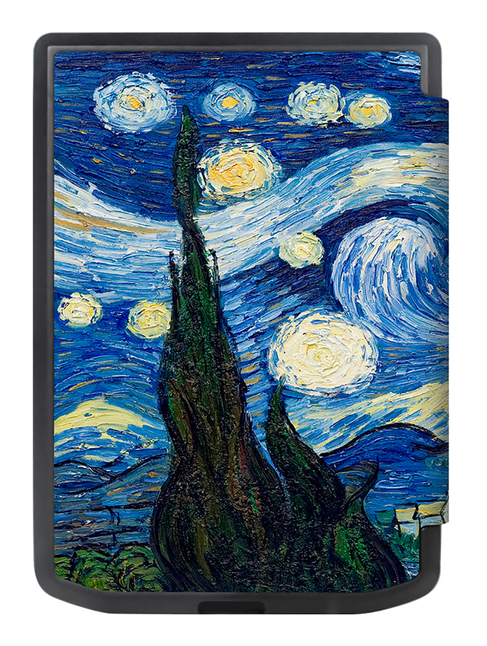 Электронная книга PocketBook 634 Verse Pro Azure с чехлом ReaderONE Van Gogh