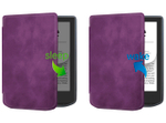 Электронная книга PocketBook 634 Verse Pro Azure с чехлом ReaderONE Purple