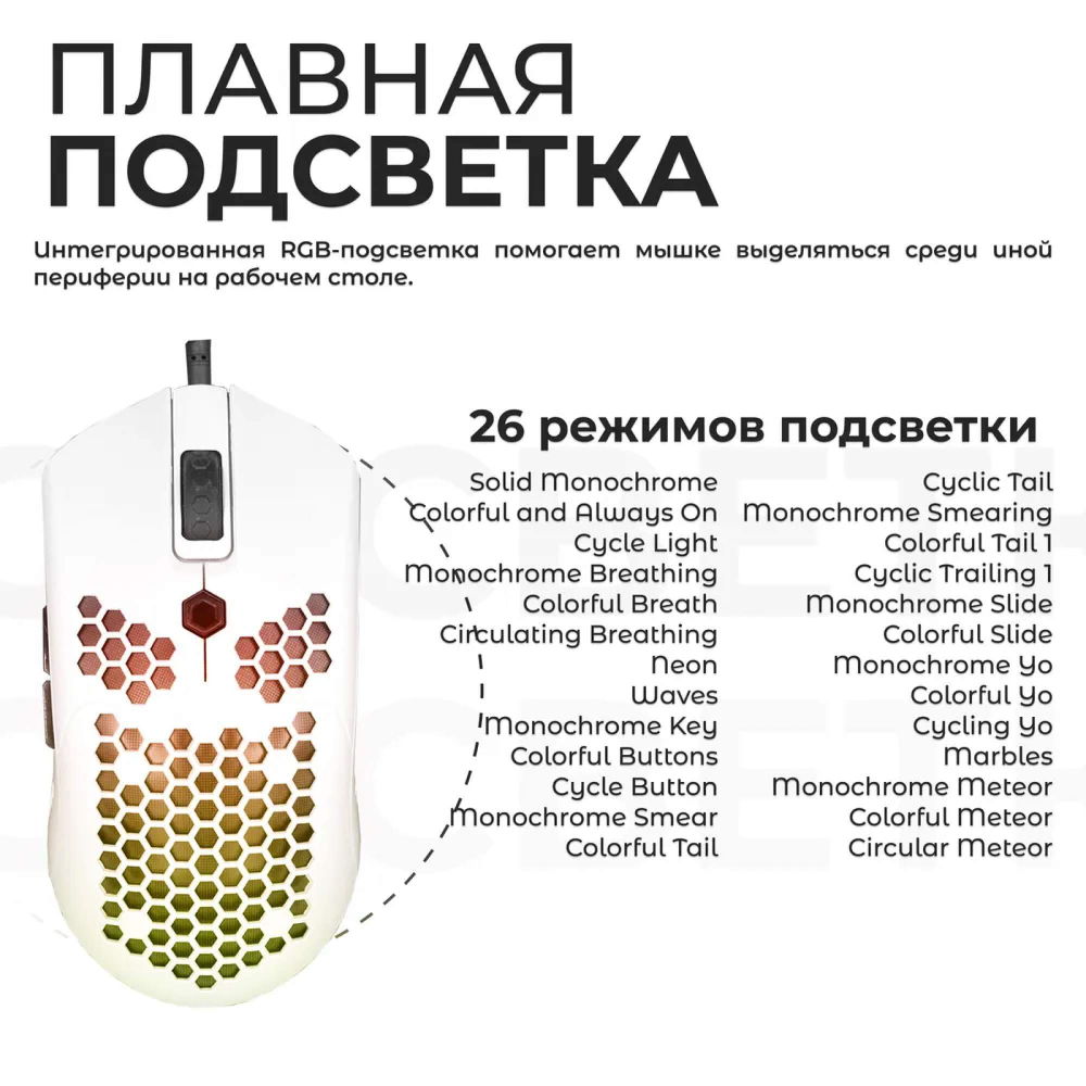 Проводная мышь AVNET M5 черный