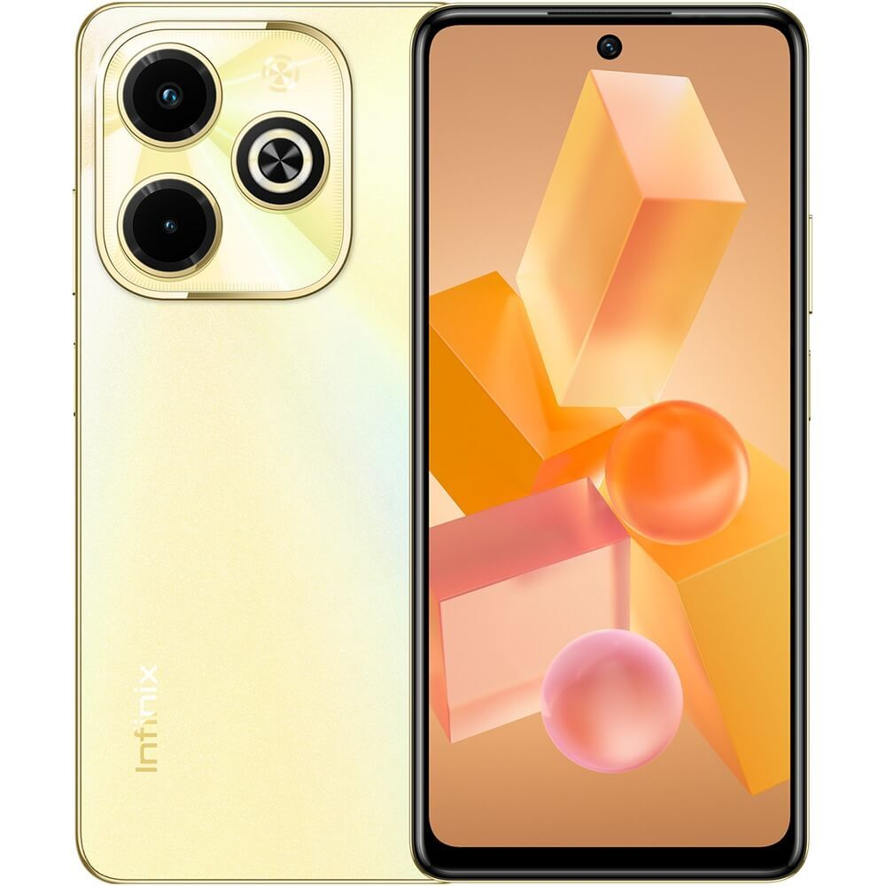 Смартфон Infinix Hot 40i 4/128 ГБ золотой
