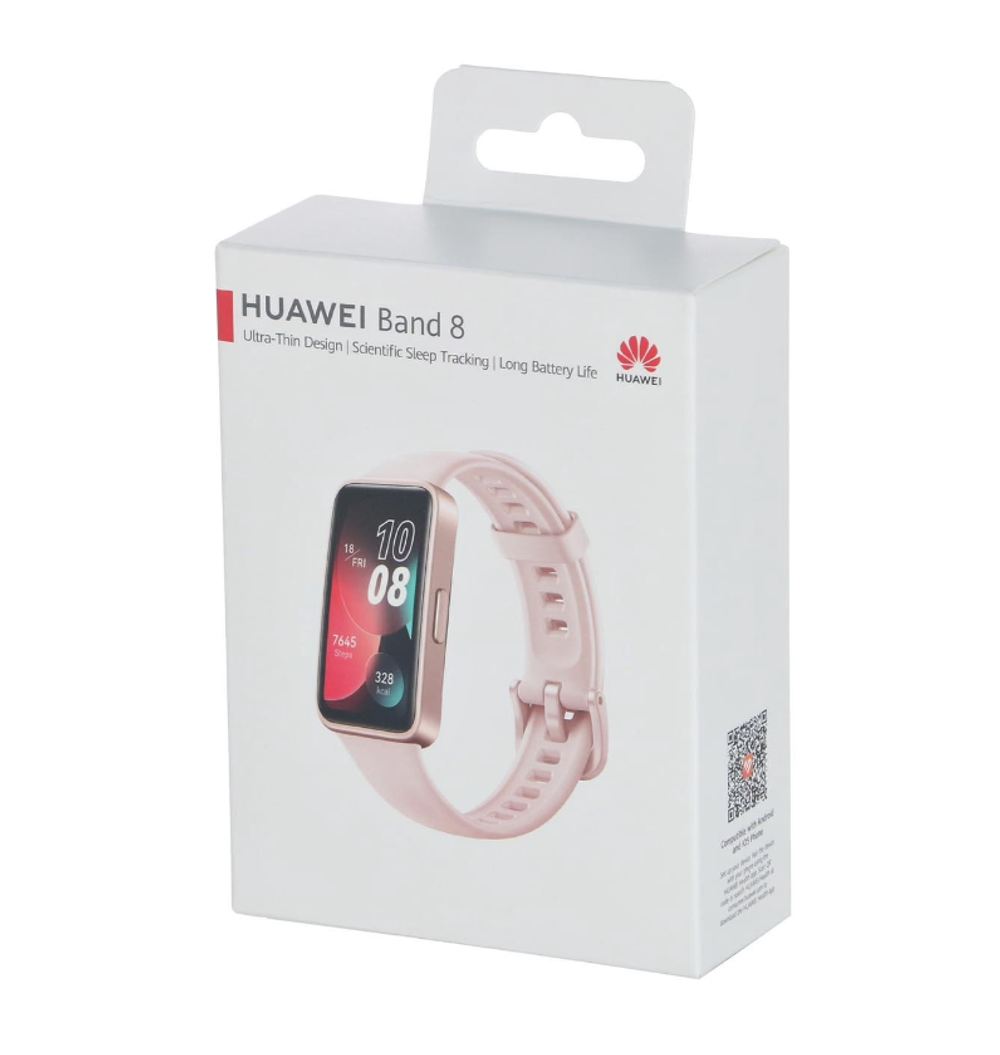 Смарт браслет HUAWEI Band 8 (ASK-B19) розовый