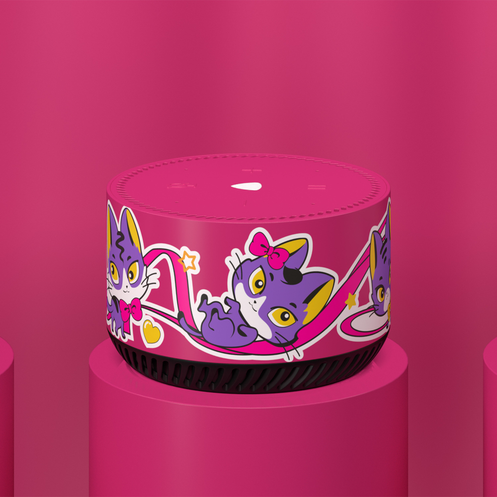 Умная колонка Яндекс Станция Лайт Rainbo Catty (41000011117)