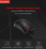 Проводная мышь Lenovo M120 Pro черный