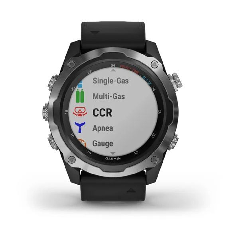 Умные часы Garmin Descent MK2, 1.4&quot;, Wi-Fi, стальной серый/черный