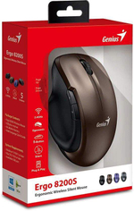 Беспроводная мышь Genius Ergo 8200S Brown/Black