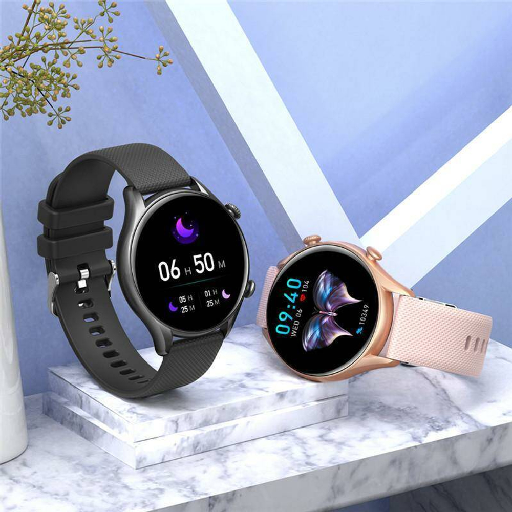 Умные часы Colmi i20 Silicone Strap Gold-Pink