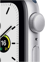 Смарт-часы Apple Watch SE 2021 40mm Silver with Abyss Blue Sport Band (mkny3/a)