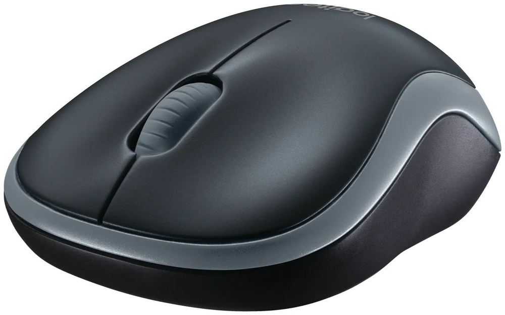 Беспроводная мышь Logitech M185 Gray/Black (910-002238)