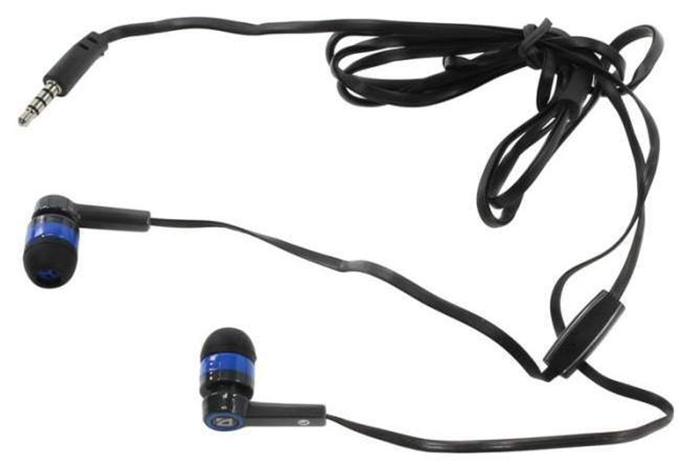Наушники Defender Pulse 420 Blue/Black