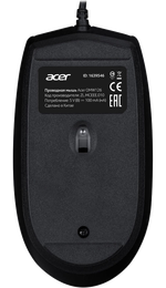 Проводная мышь Acer OMW126 черный (ZL.MCEEE.010)