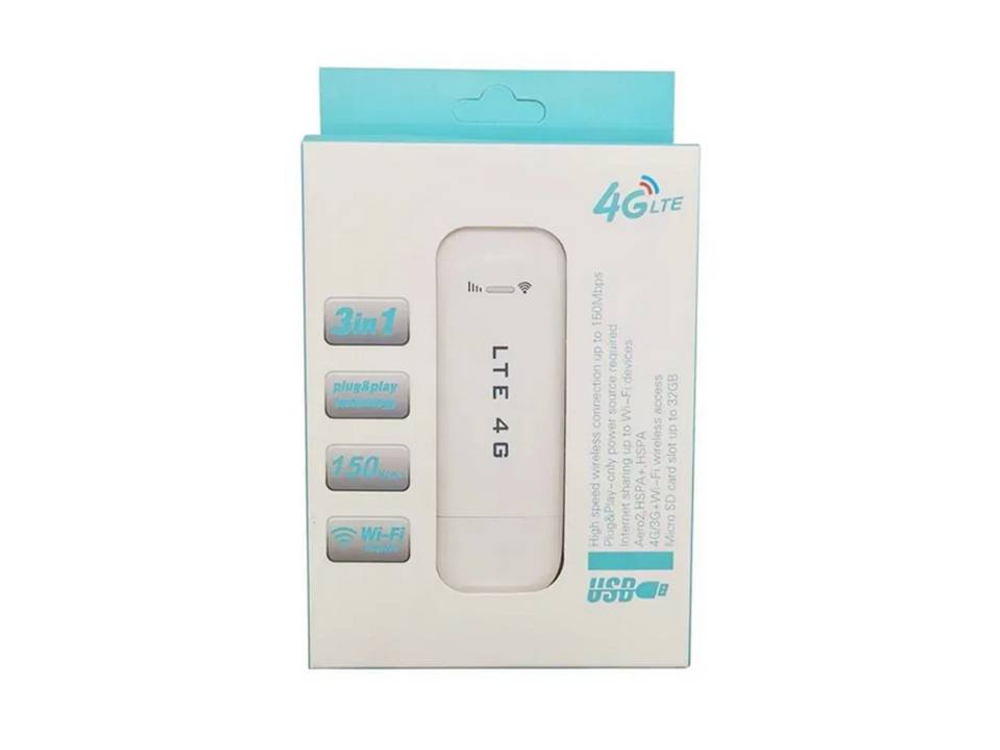 Модем 4G WiFi/с раздачей Wi-Fi/ под любого оператора