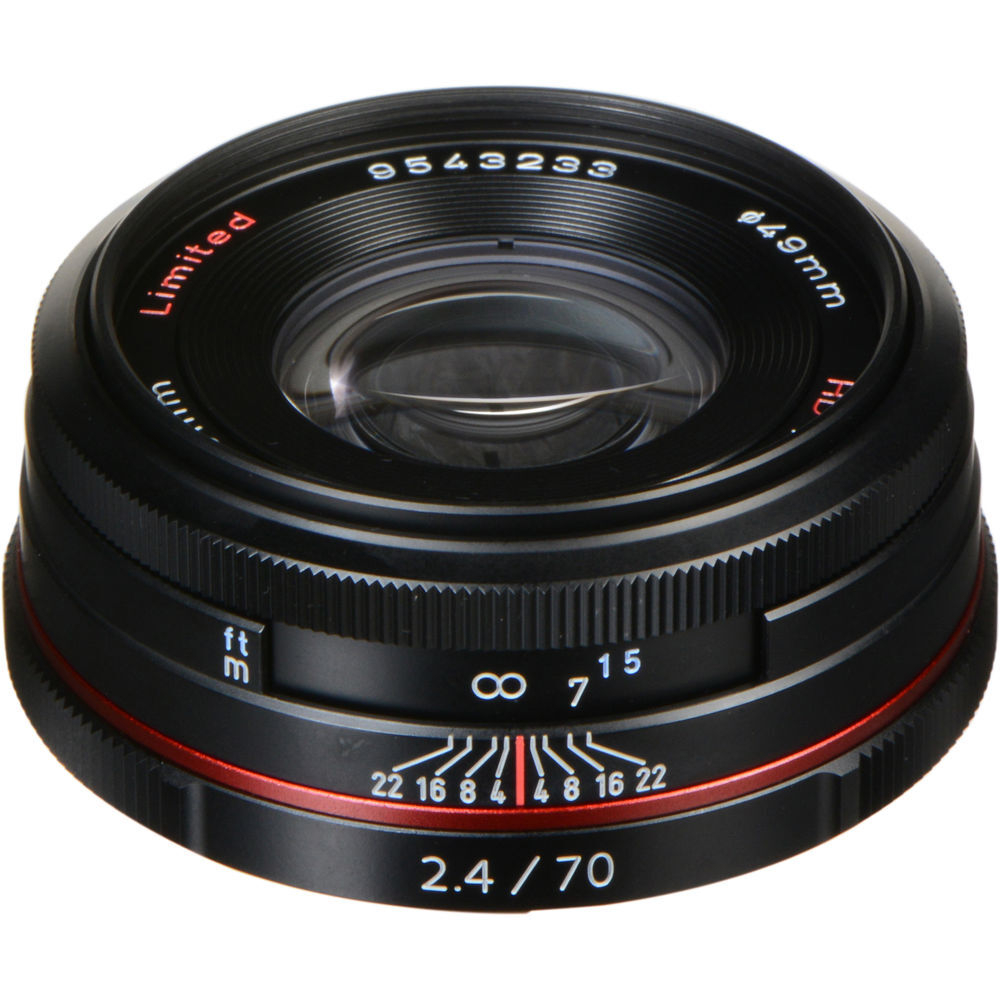 Объектив Pentax DA 70мм f/2.4 Limited Black