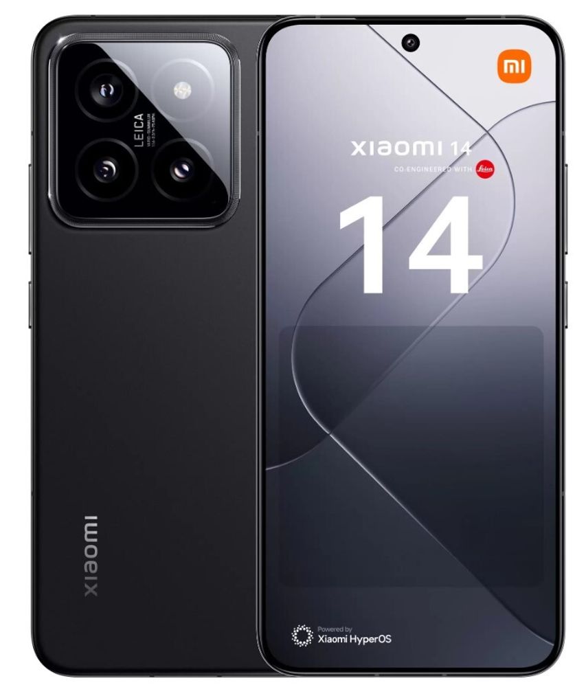 Смартфон Xiaomi 14 12/256GB Black (123456)