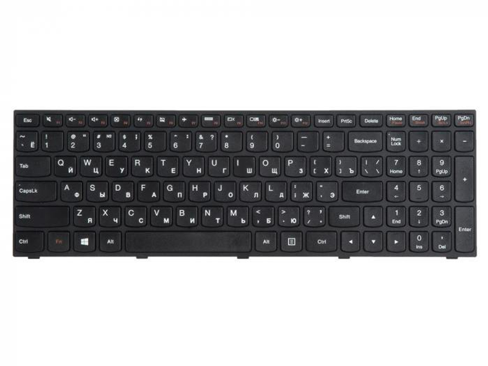 Клавиатура Rocknparts для ноутбука Lenovo IdeaPad G50-30, G50-45, G50-70, G50-80, G70-70