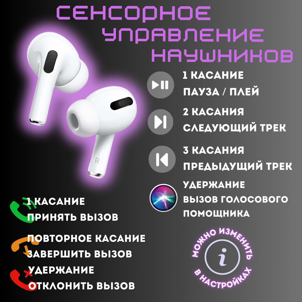 Набор 2в1 Наушники ApodsPro2 и умные часы X9 Pro2, черные