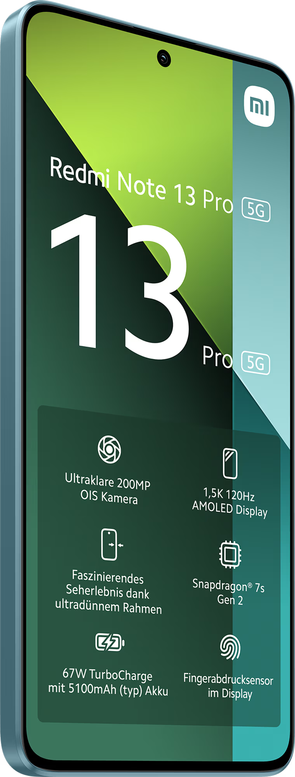 Смартфон Xiaomi Redmi Note 13 Pro 5G 8/256Gb Blue NFC (Для других стран)