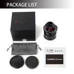 Объектив 7Artisans 12mm F2.8 Fuji (FX Mount)