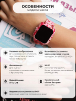 Смарт-часы Wonlex kt22s розовый
