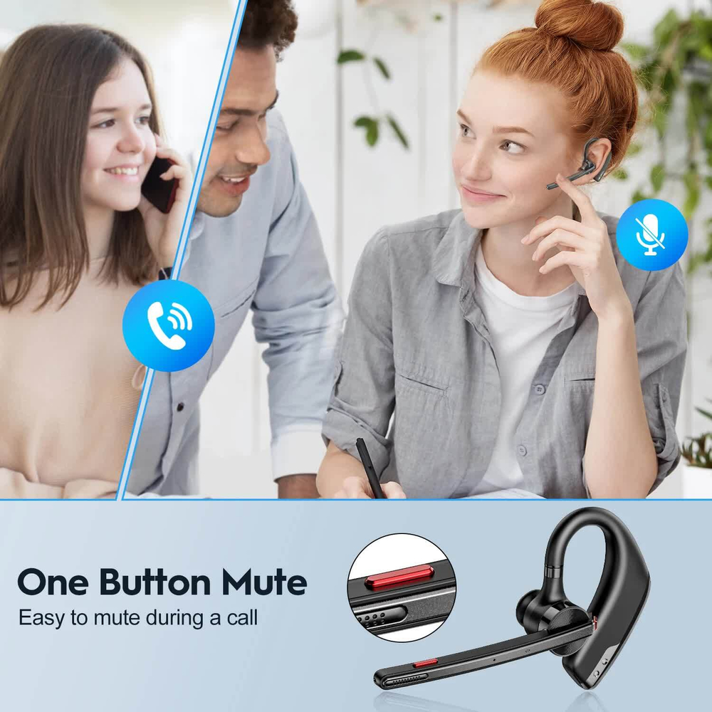 Моно гарнитура New Bee M51 черный NWBWM51