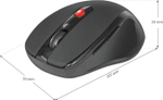 Беспроводная мышь Defender Ultra MM-315 Black