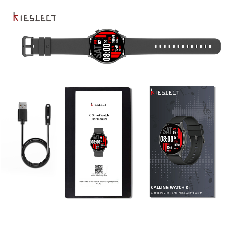 Умные часы KIESLECT Smart Calling Watch KR Black