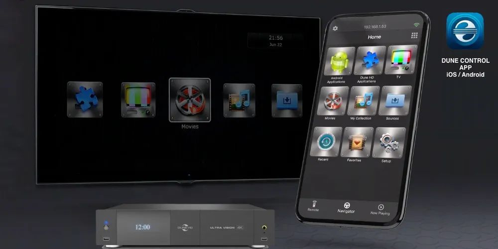 Smart TV-приставка Dune HD Ultra Vision 4K 4ГБ/32ГБ
