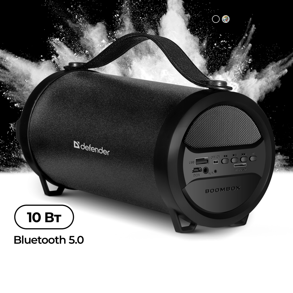 Портативная колонка Defender G24 Black