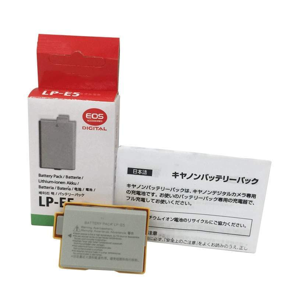 Аккумуляторная батарея MyPads 1080mAh LP-E5 для фотоаппарата Canon EOS 500D/ 2000D