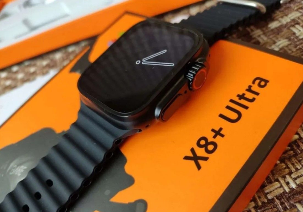Смарт-часы Kuplace X8+ Ultra черный (swХ8)