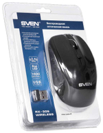Беспроводная мышь Sven RX-305 Black (SV-03200305W)