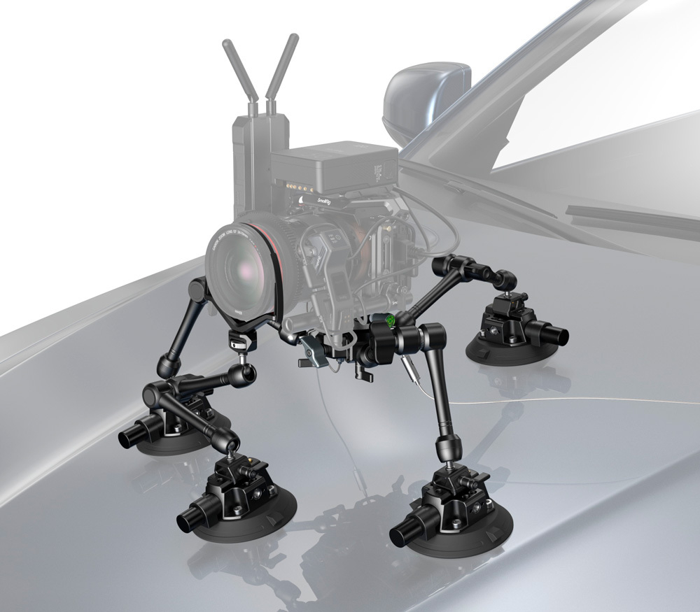 Комплект держателей SmallRig 3565 4-Arm Suction Cup Kit