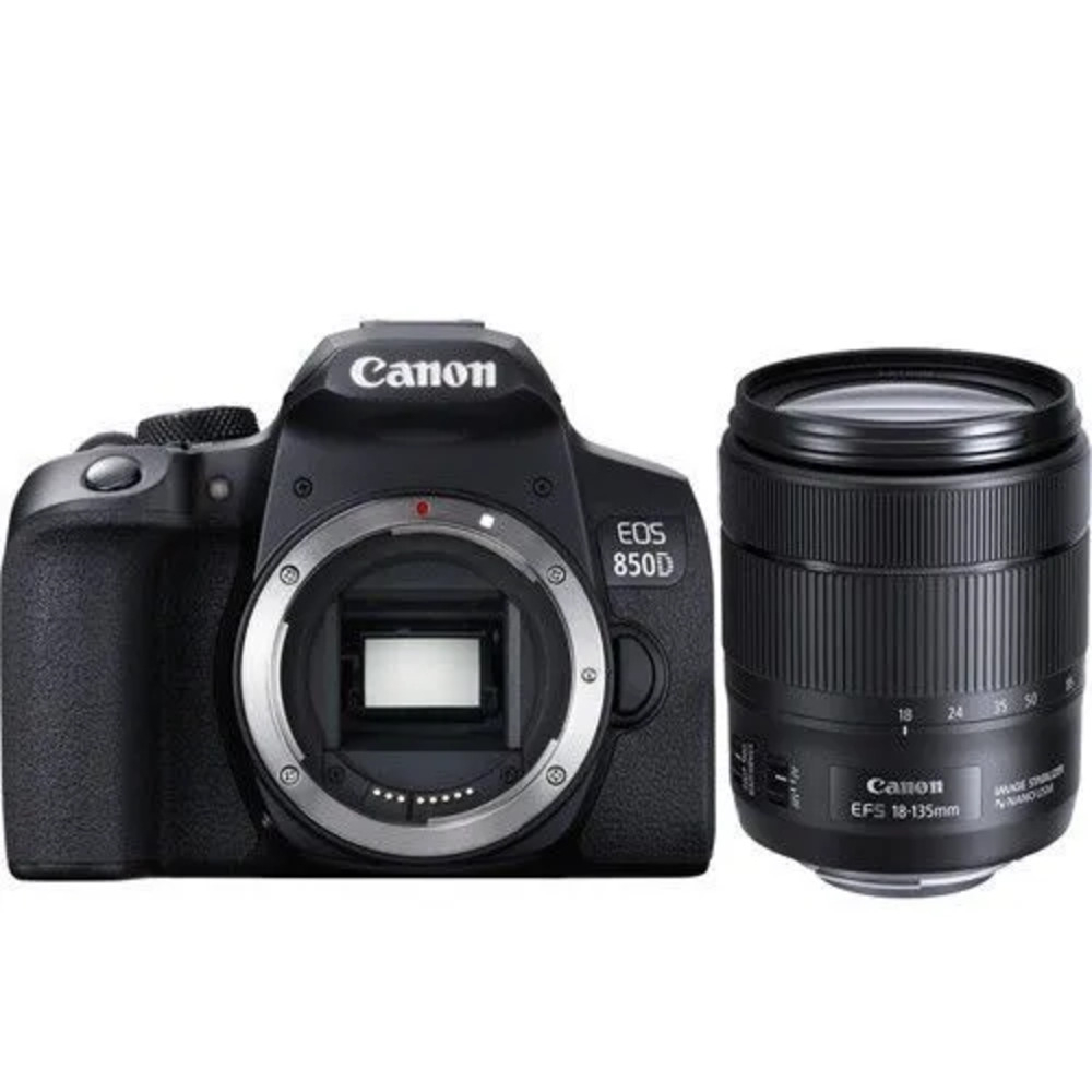 Фотоаппарат зеркальный Canon EOS 850D 18-135mm IS STM Black