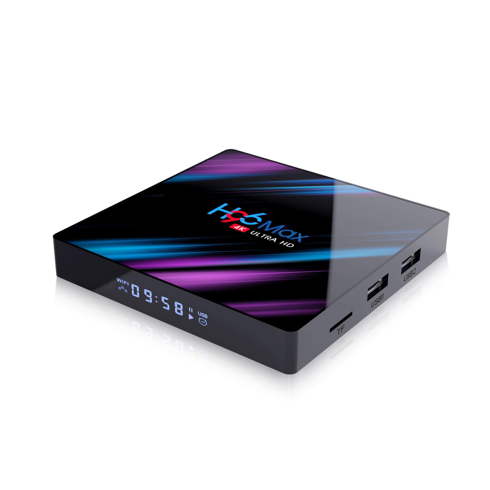 Смарт ТВ приставка DGMedia H96 Max, Андроид медиаплеер 4/64 Gb, RK3318