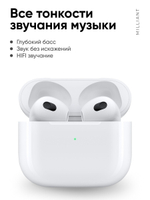 Беспроводные наушники Milliant One Pods 3 (White)