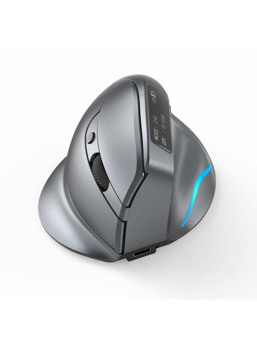 Беспроводная мышь ZELOTES F26C серый (6930748002902)