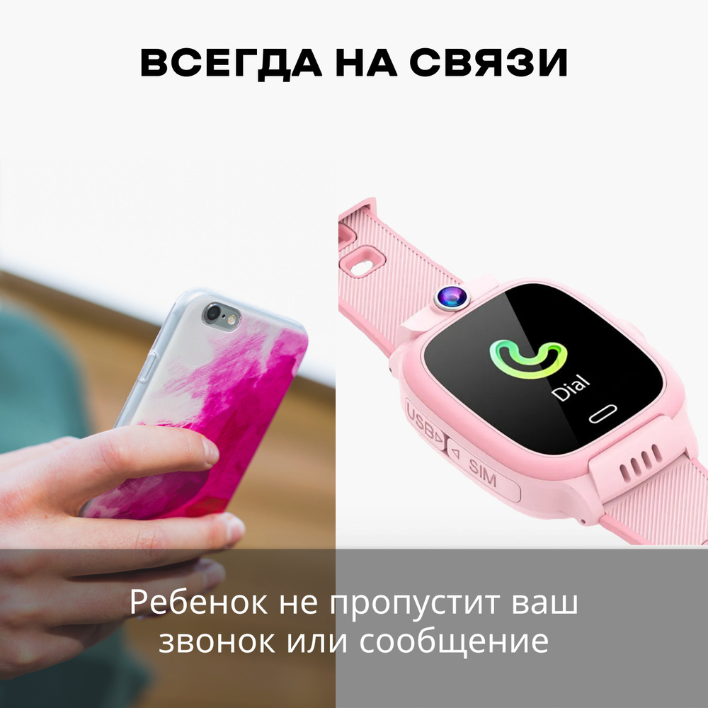 Смарт-часы Kuplace Y31 розовый (SMBAWAY31pink)