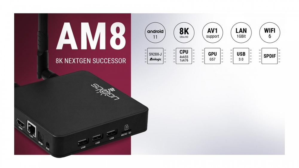 Smart-TV приставка Ugoos AM8 4/32