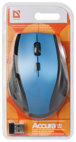 Беспроводная мышь Defender Accura MM-365 Blue/Black