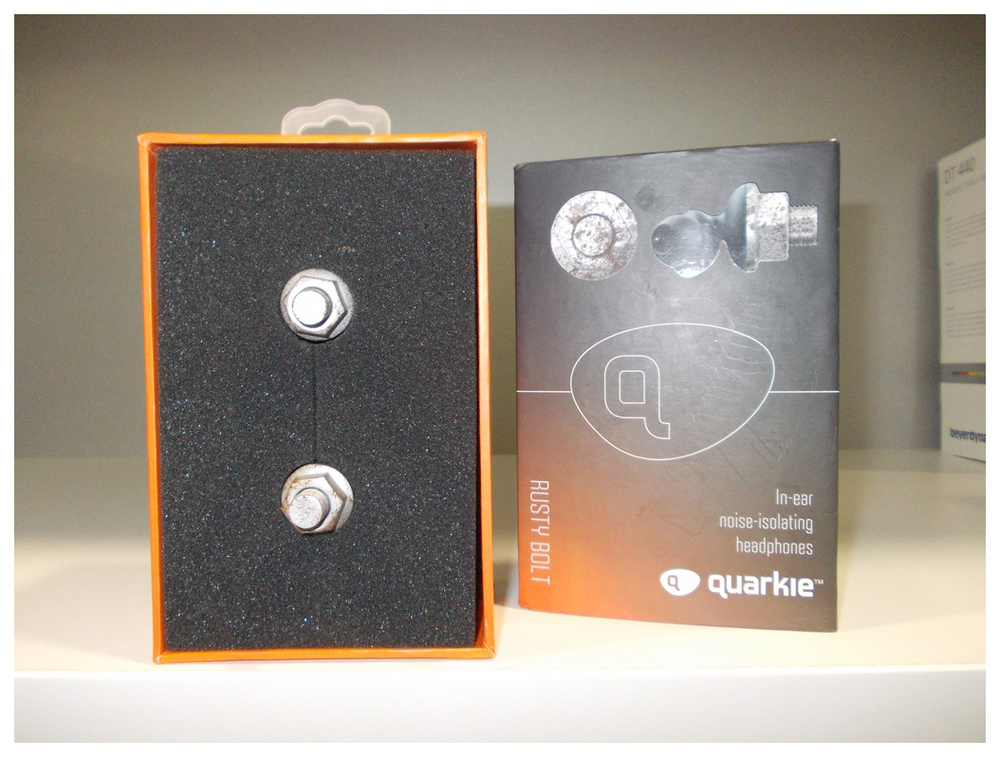 Наушники Quarkie Rusty Вolt Silver/Black