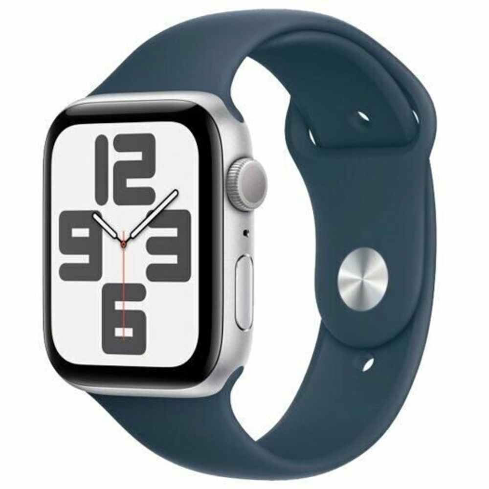 Умные часы Apple Watch SE Gen 2 (2023) GPS + Cellular 40 мм Silver Aluminum Case/Storm Blue Sport Band