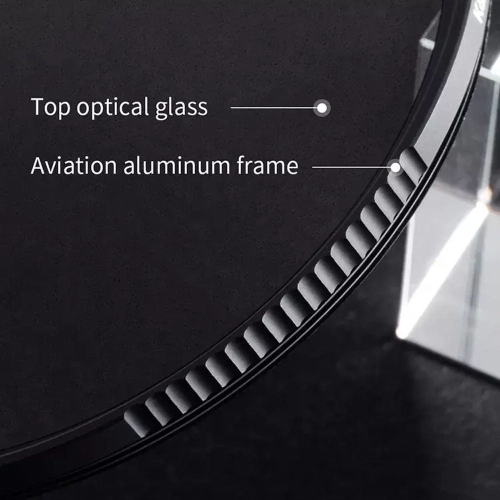 Светофильтр K&F Concept Nano-X Black Diffusion 1/8 77мм KF01.1492