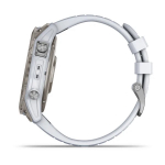 Смарт-часы epix Pro (Gen 2) Sapphire Edition 51 мм серебристый/белый (010-02804-11)